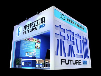 36平米展臺設(shè)計制作：三面開口/現(xiàn)代/木質(zhì)結(jié)構(gòu)/白色，為文具圖書展展商而作（免費(fèi)使用）