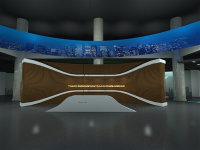 1080平米展廳設(shè)計制作：前衛(wèi)/咖啡色，產(chǎn)品類展廳-原陽展廳（免費使用）