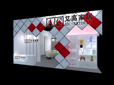 81平米展臺(tái)設(shè)計(jì)制作：二面開口/現(xiàn)代/木質(zhì)結(jié)構(gòu)/白色，為建材展展商而作（免費(fèi)使用）